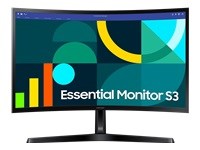 SAMSUNG 24'' INCURVE VA FHD 100Hz VA 4ms 100Hz 250cd/m2 HDMI VGA
