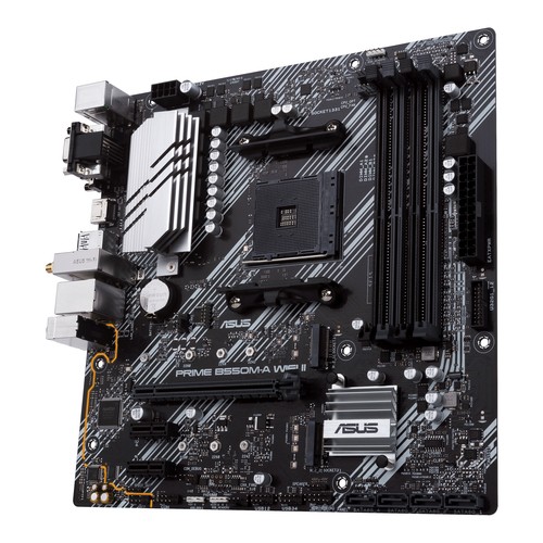 CM ASUS B550M-A WIFI II (sAM4) 4DDR4 PCIE DVI-D/HDMI/VGA mATX