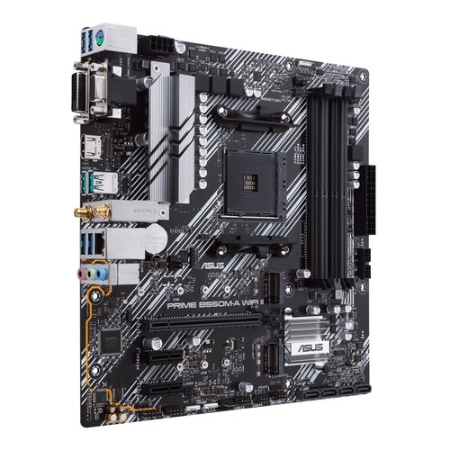 CM ASUS B550M-A WIFI II (sAM4) 4DDR4 PCIE DVI-D/HDMI/VGA mATX