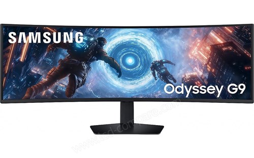 Odyssey G91F 49’’ 144Hz, 1ms,VA Incurvée 1000R, 5120 x 1440 AMD FreeSync Premium Pro, Auto Source Switch +, Pied Ajustable, Displ