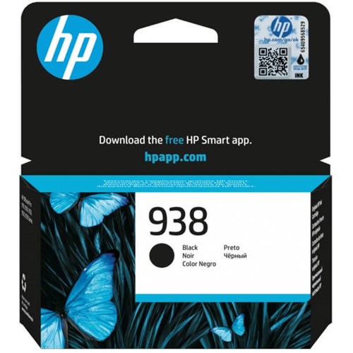 HP 938 Cartouche Encre Authentique Noir - 1 450 pages