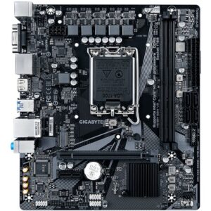 CM GIGABYTE H610M S2H V2 (s1700) 2DDR5 5600 PCIe16 VGA/DVI/HDMI mATX – Image 2