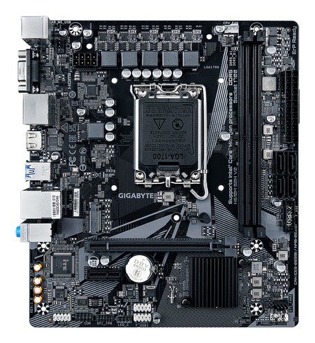 CM GIGABYTE H610M S2H V2 (s1700) 2DDR5 5600 PCIe16 VGA/DVI/HDMI mATX