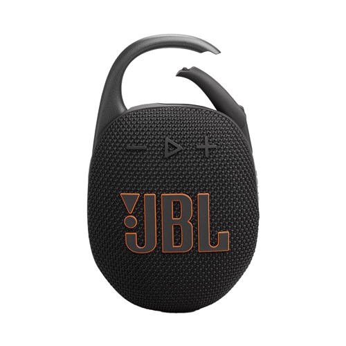 JBL Clip 5 Portable Wireless Bluetooth Speakers, Black