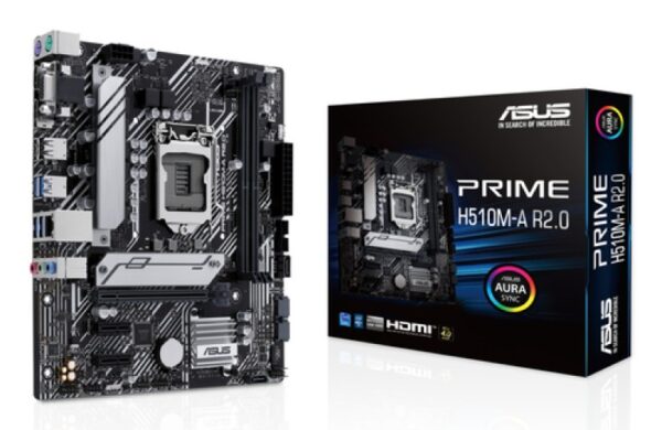 CM ASUS PRIME H510M-A R2 (s1200) 2DDR4 3200MHz 1PCIE4.0 HDMI/DP mATX