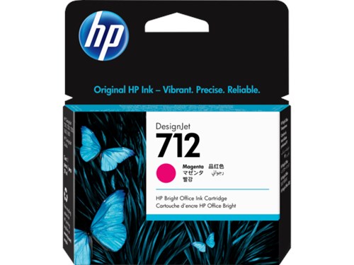HP 712 29-ml Magenta DesignJet Ink Cartridge (MC50)