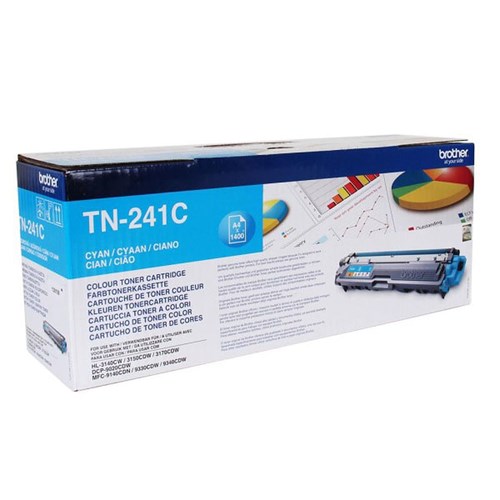 Brother TN241C toner CYAN 1400 p
