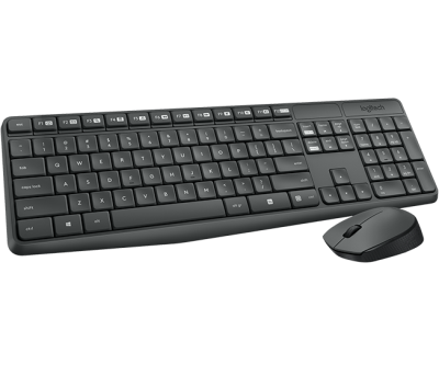& PACK CLAVIER SOURIS LOGITECH MK235 SS FIL