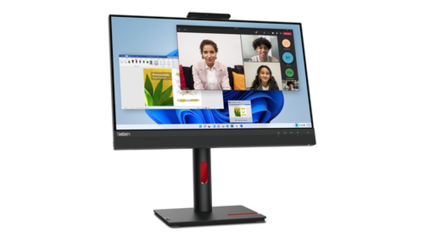 LED 23,8 wide * LENOVO TiO-24 4ms FHD DP/HDMI USB-C +Cam HP HAS * 3Y – Image 2