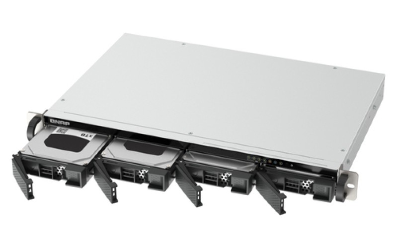 NAS QNAP TS-433-EU 1U Quad 2,0GHz 4Go 4xSATA3 2,5 GbE rackable – Image 5