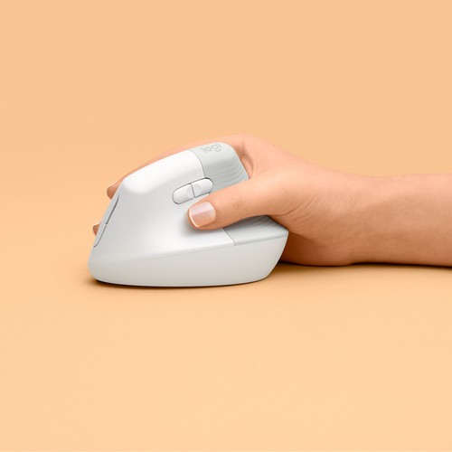 SOURIS LOGITECH LIFT Vertical Ergo s/fil+BTO Droitier Gris 910-006473