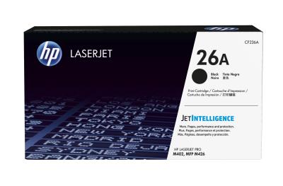 TONER HP 26A noir - 3100 pages availability