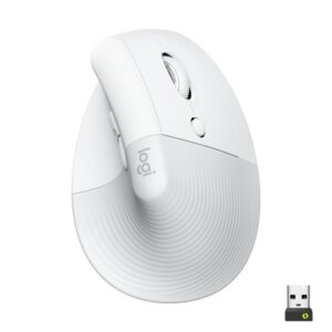 SOURIS LOGITECH LIFT Vertical Ergo s/fil+BTO Droitier Gris 910-006473 – Image 1