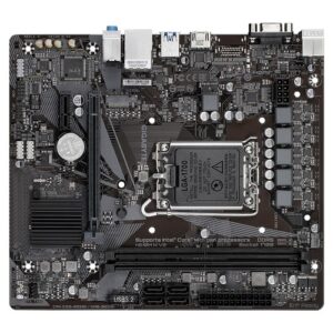 CM GIGABYTE H610M H V2 DDR5 (s1700) 2DDR5 PCIe16 VGA/HDMI mATX – Image 4