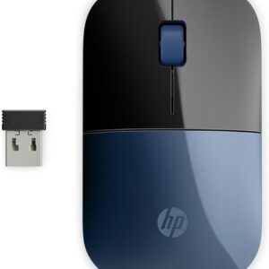 SOURIS HP Z3700 Ultra-plate s/fil USB Nano * Bleu – Image 1