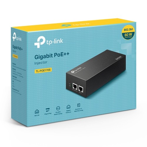 TP-LINK TL-POE170S * ADAPTATEUR ET INJECTEUR PoE Gigabit Ethernet