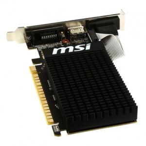 CV MSI GT710 2GD3H LP GF710 2GB DL-DVI-D HDMI VGA LOW PROFILE – Image 3