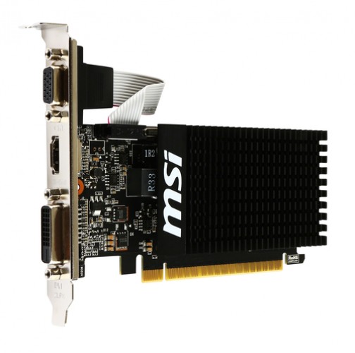 CV MSI GT710 2GD3H LP GF710 2GB DL-DVI-D HDMI VGA LOW PROFILE