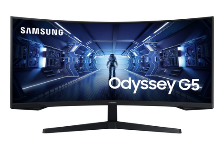 LED 34 incurvé * SAMSUNG C34G55TWWP Odyssey G5 1ms WQHD 165Hz HDM/DP – Image 2