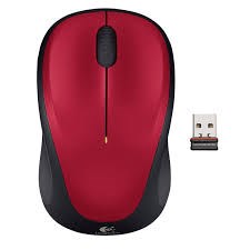 & SOURIS SANS FIL M235 ROUGE