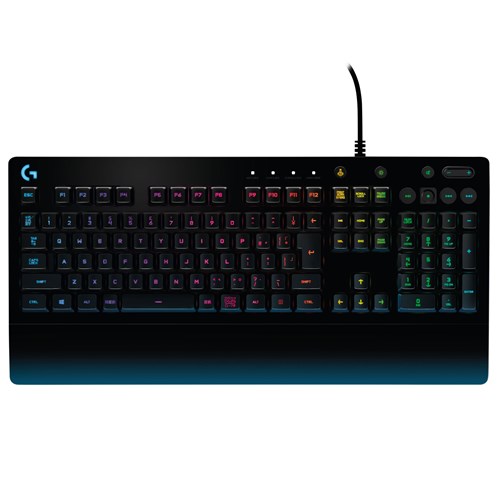 & CLAVIER GAMING PRODIGY G213 rétro-éclairage RVB résistant aux éclaboussures