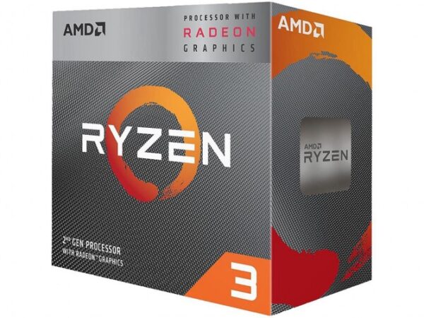 AMD Ryzen 3 3200G sAM4 4 Cores (3.6GHz 4MB 65W) * Boîte !! Promo !!