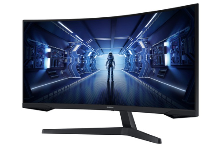 LED 34 incurvé * SAMSUNG C34G55TWWP Odyssey G5 1ms WQHD 165Hz HDM/DP – Image 1