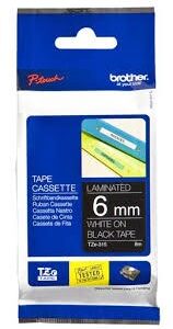 Ruban Blanc/Noir (6mm) SUR COMMANDE