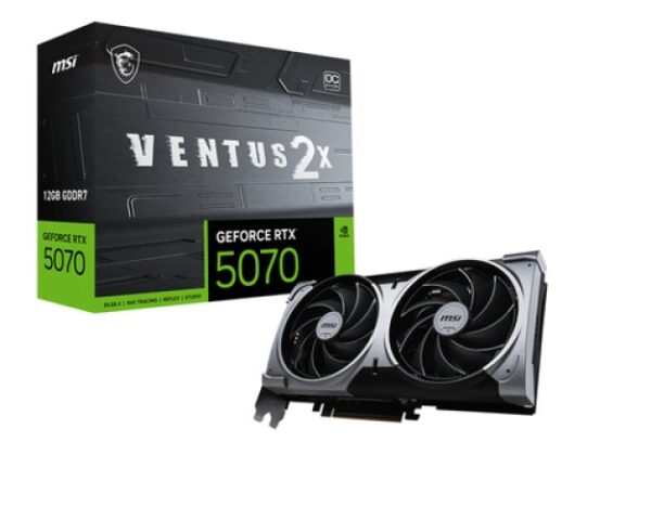 CV MSI RTX5070 VENTUS 2X OC 12G GDDR7 192BITS PCIE HDMI/DP